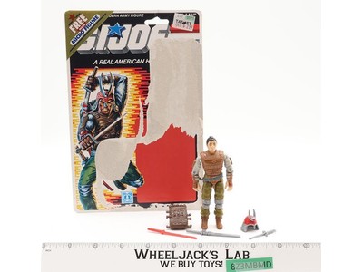 Budo V1 100% Complete W/ 34 Cardback 1988 G.I. Joe Hasbro Vintage Action Figure