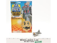 Royal-T Friendly Robot British Jet 100% Complete W/CARD Gobots 1984 Tonka