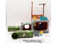 Sewer Lair 100% Complete Teenage Mutant Ninja Turtles 1989 Playmates Playset