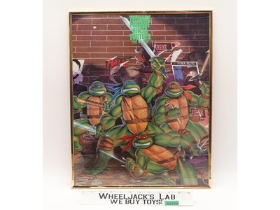 Teenage Mutant Ninja Turtles The Movie 1989 TMNT 20x16 Framed Poster