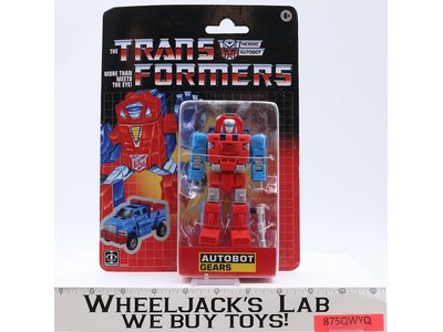 G1 Autobot Gears Transformers Retro Walmart Exclusive 2025 Hasbro NEW SEALED