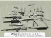 Lot of Military Misc. Unmarked Brands 12" 1:6 Joe Big Jim West Accessory Set