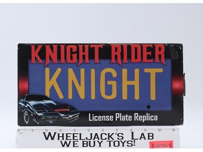 License Plate Replica Knight Rider 2012 Diamond Select NEW