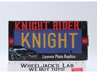 License Plate Replica Knight Rider 2012 Diamond Select NEW
