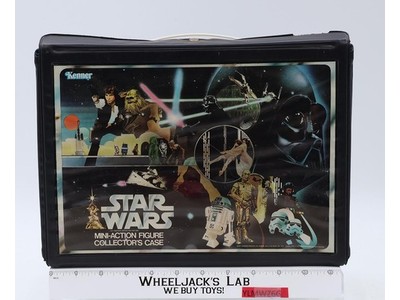 Star Wars Vinyl Collector's Case W/ Insert 1977 Kenner Carry Case