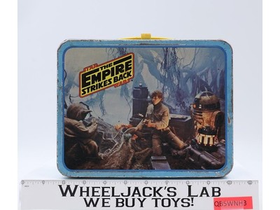 Star Wars The Empire Strikes Back Metal Lunchbox 1980 Vtg King-Seeley NO Thermos