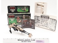 Speeder Bike 100% Complete W/Box Star Wars ROTJ 1983 Kenner Vehicle