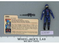 Cobra V1.5 Swivel Arms 100% Complete G.I. Joe 1983 Hasbro Vintage Action Figure