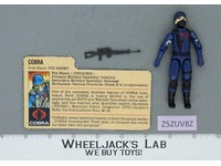 Cobra V1.5 Swivel Arms 100% Complete G.I. Joe 1983 Hasbro Vintage Action Figure