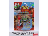 Buzz Lightyear W/ Flying Rocket Action Disney Toy Story Thinkway Toys NEW SEALED