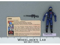 Cobra V1.5 Swivel Arms 100% Complete G.I. Joe 1983 Hasbro Vintage Action Figure