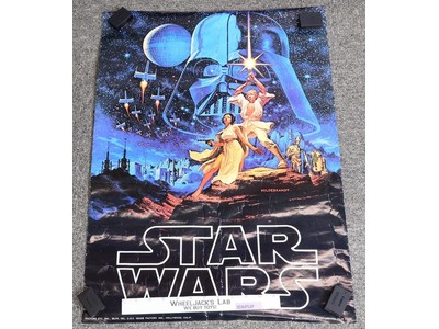 Star Wars A New Hope 1977 Vintage Original Poster 28 x 20