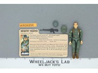 Grunt V1 Straight Arms 100% Complete G.I. Joe 1982 Hasbro Vintage Action Figure