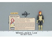 Scarlett V1.5 Swivel Arms 100% Complete G.I. Joe 1983 Hasbro Vintage Figure