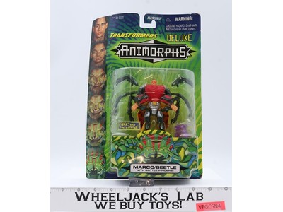 Marco/Beetle Transformers Animorphs 1998 Hasbro Action Figure NEW SEALED