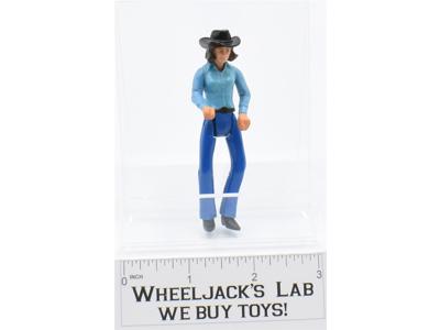 Play People Cowgirl Rodeo Action Figure #2 1981 Tonka Employee Owned