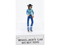 Play People Cowgirl Rodeo Action Figure #2 1981 Tonka Employee Owned