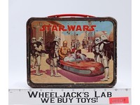 Star Wars Black Metal Lunchbox ONLY 1977 King-Seeley Thermos Co. Vintage