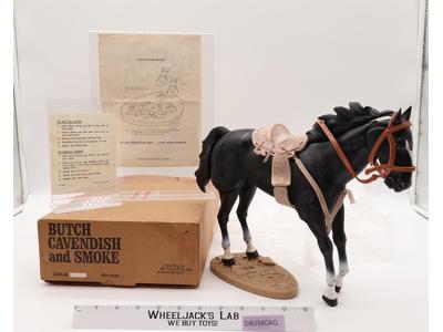 Smoke of Butch Cavendish The Lone Ranger 1973 Gabriel Toys Vintage Action Horse