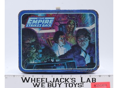 Star Wars The Empire Strikes Back Metal Lunchbox 1980 Vtg King-Seeley No Thermos