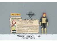 Scarlett V1.5 Swivel Arms 100% Complete G.I. Joe 1983 Hasbro Vintage Figure