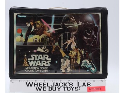 Star Wars Vinyl Collector's Case W/ Insert 1977 Kenner Carry Case