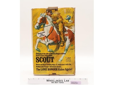 Scout Tanto's Pinto Horse The Lone Ranger 1973 Hubley Vintage Original Box