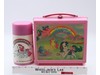 My Little Pony Pink Plastic Lunchbox W/ Thermos Mug 1986 Hasbro Aladdin Vintage