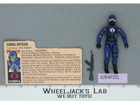 Cobra Officer V1.5 Swivel Arms 100% Complete G.I. Joe 1983 Hasbro Vintage Figure