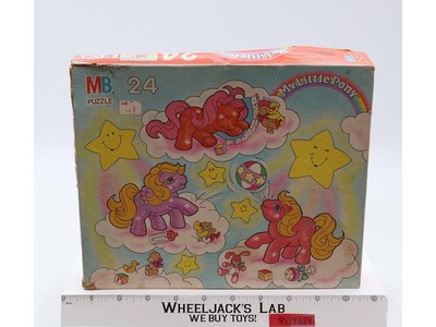 My Little Pony 24 Piece Puzzle 1990 Milton Bradley Vintage