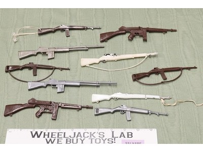 Lot of Military Misc. Unmarked Brands 12" 1:6 Joe Big Jim Ken West Accessory Set