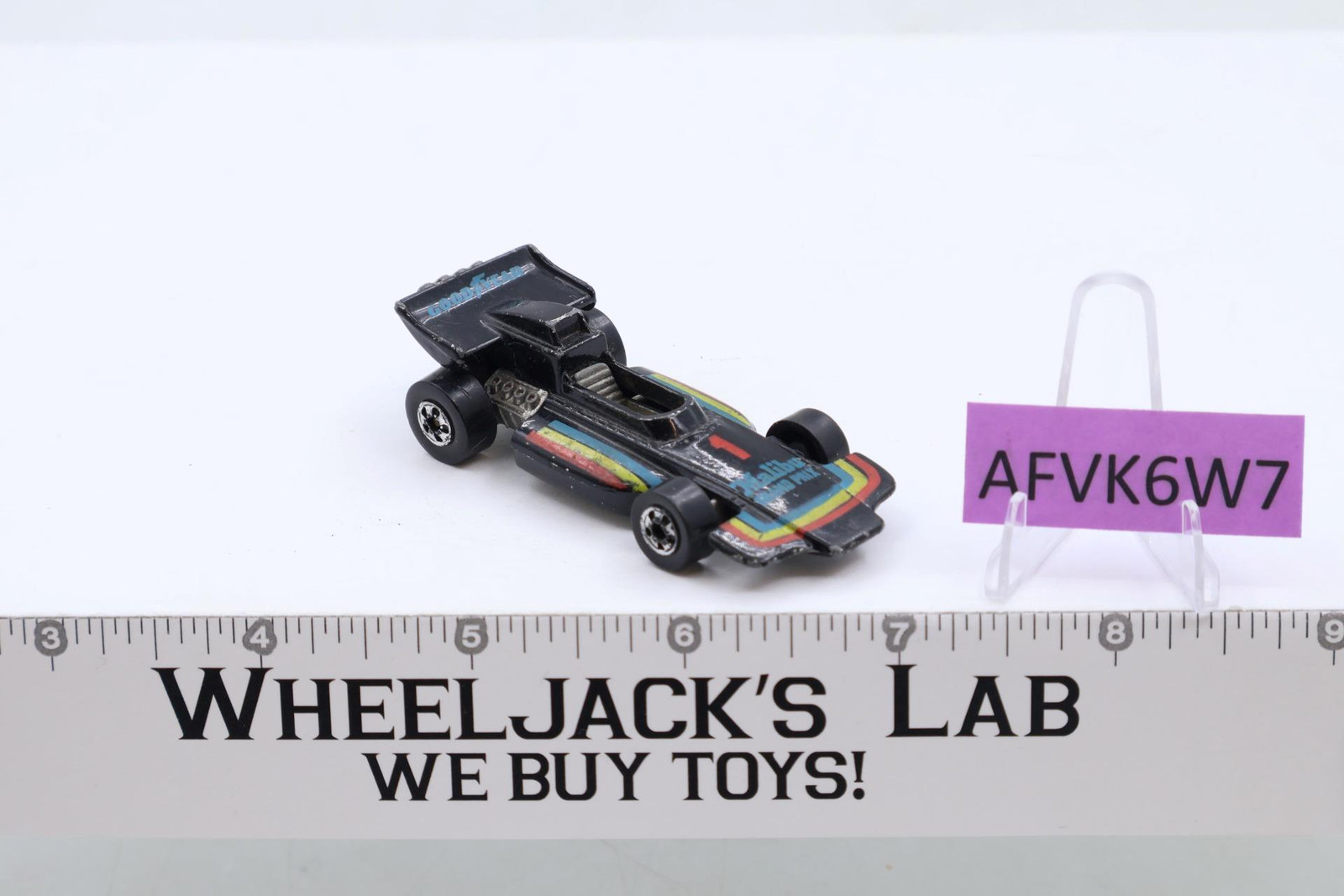 Malibu Grand Prix Hot Wheels Blackwall Mattel 1973 Vintage