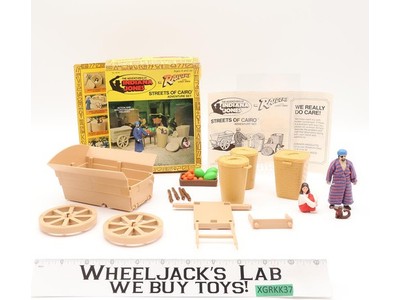Streets of Cairo Complete Indiana Jones ROTLA 1982 Kenner Adventure Set NEW MIB