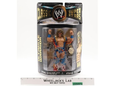 Ultimate Warrior AUTOGRAPHED WWE Classic Super Stars Series #12 NEW SEALED