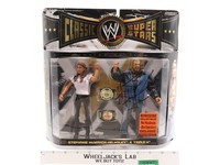 Triple H & Stephanie McMahon AUTOGRAPHED WWE Classic Super Stars NEW SEALED
