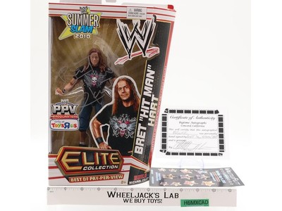 Bret Hit Man Hart AUTOGRAPHED WWE Summer Slam 2010 Best of PPV NEW SEALED