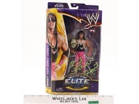 Bret Hit Man Hart AUTOGRAPHED WWE Flashback Elite Collection Mattel NEW SEALED