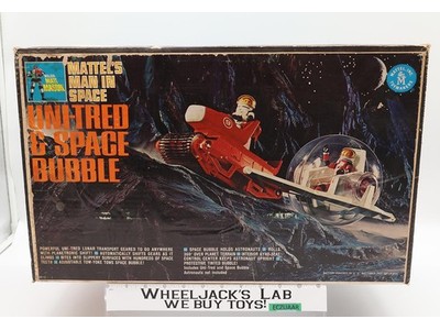 Uni-Tred & Space Bubble Complete Major Matt Mason Man in Space 1968 Mattel Vtg