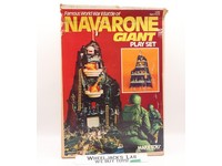 WWII Battle of Navarone Giant #4302 Playset 1977 Marx Vintage Original Box