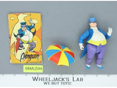 The Penguin 100% Complete Super Heroes Toybiz 1985 Vintage Action Figures