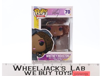 #70 Whitney Houston How Will I Know? Funko Pop! Icons Vinyl Figure NEW