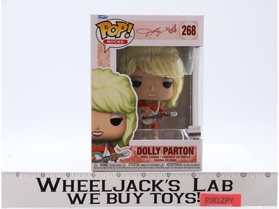 #268 Dolly Parton W/ Guitar Funko Pop! Rocks Vinyl Figure NEW