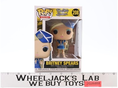 #208 Britney Spears Flight Attendant Funko Pop! Rocks Vinyl Figure NEW