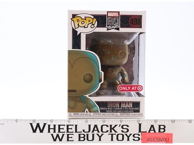 #498 Iron Man Patina Marvel 80 Years Funko Pop! Vinyl Figure NEW