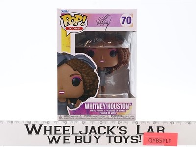 #70 Whitney Houston How Will I Know? Funko Pop! Icons Vinyl Figure NEW