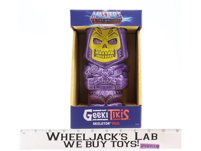 Skeletor Mug Masters of the Universe Geeki Tikis 2020 Bee Line Mattel NEW SEALED