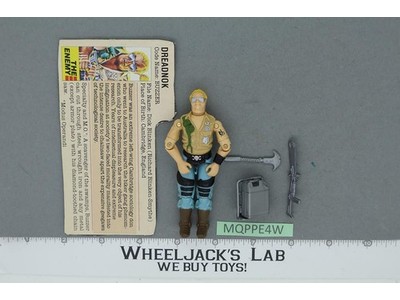 Buzzer V1 100% Complete G.I. Joe 1985 Hasbro Vintage Action Figure