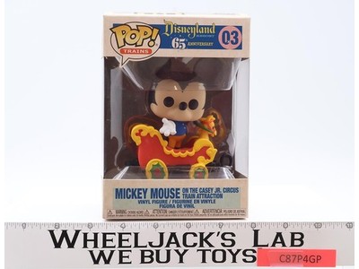 #03 Mickey Mouse on Casey Jr. Circus Train Disneyland Resort 65th Funko Pop! NEW