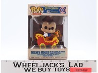 #03 Mickey Mouse on Casey Jr. Circus Train Disneyland Resort 65th Funko Pop! NEW