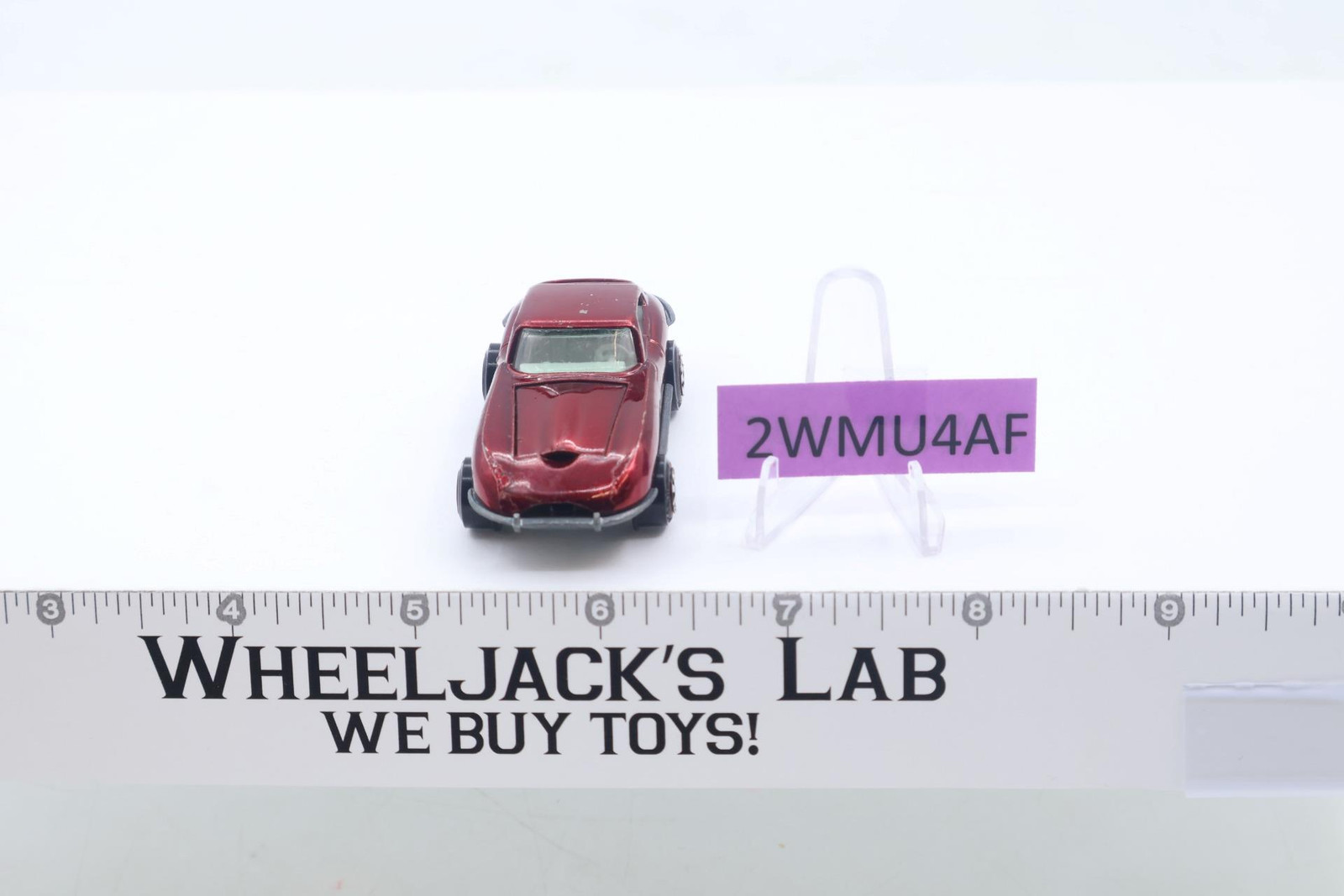 Johnny Lightning Custom XKE Red 1969 Topper Vintage Diecast